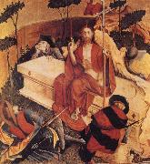 Hans Multscher Resurrection oil painting on canvas